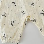 【66-90cm】カバーオール ベビー レース襟 小花柄 - 画像 (9)