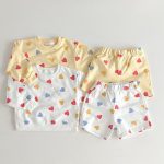 【80-130cm】セットアップ キッズ INS風 カジュアル - 画像 (5)