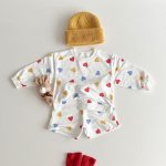 【80-130cm】セットアップ キッズ INS風 カジュアル - 画像 (7)