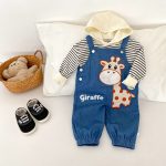 【73-110cm】サロペット ベビー デニム 通園・お出かけに - 画像 (5)