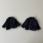 【66-100cm】カーディガン ベビー ナチュラル ワッフル 無地 - 画像 (12)
