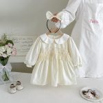 【66-130cm】ロンパースorワンピース 女の子 姉妹服 フランス風 レース - 画像 (6)