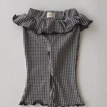 【予約販売】【70-120cm】フレアパンツ チェック柄 女の子 リラックス - 画像 (5)