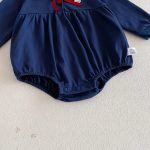【73-100cm】ロンパースorワンピース 姉妹服 ウサギ柄 セーラー風 - 画像 (15)