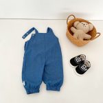 【73-110cm】サロペット ベビー デニム 通園・お出かけに - 画像 (8)