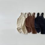 【66-120cm】サロペット ベビー 韓国風 暖かい コーデュロイ - 画像 (8)