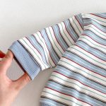 【80-130cm】長袖Tシャツ 男の子 ボーダー ワッペン - 画像 (18)