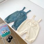 【73-100cm】Tシャツorサロペット ベビー 無地 デニム ボーダー - 画像 (17)