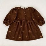 【66-130cm】ロンパースorワンピース 姉妹コーデ 刺繍 コーデュロイ - 画像 (17)