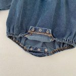 【66-90cm】ロンパース ベビー デニム プリンセス - 画像 (11)