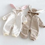 【66-90cm】ロンパース ベビー もこもこ ウサギ - 画像 (16)
