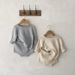 【66-90cm】セットアップ ベビー 韓国風 ニット - 画像 (4)
