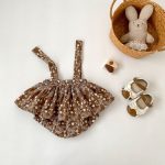 【66-90cm】トップスorサロペット ベビー レース 花柄 - 画像 (14)