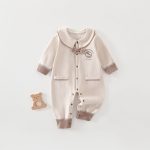 【59-90cm】ロンパース ベビー ワンプリント セーラー - 画像 (5)