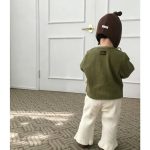 【70-120cm】ロングパンツ フレアパンツ 女の子 ベーシック カジュアル - 画像 (6)
