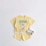 【80-130cm】セットアップ キッズ ベア かわいい - 画像 (3)