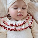 【66-90cm】ロンパース ベビー 北欧風 ダブルフリルカラー - 画像 (15)