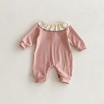 【66-90cm】ロンパースorカバーオール ベビー 前ボタン チュール - 画像 (10)