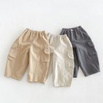 【80-130cm】パンツ 男の子 パステルカラー ルーズ - 画像 (7)