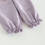 【80-130cm】セットアップ 女の子 刺繍 スクエアネック - 画像 (17)