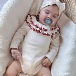 【66-90cm】ロンパース ベビー 北欧風 ダブルフリルカラー - 画像 (16)