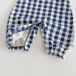 【73-100cm】 サロペットorロンT ベビー チェック 刺繍襟 - 画像 (16)