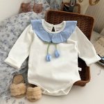 【66-90cm】ロンパース ベビー おしゃれ チューリップ フリル - 画像 (5)