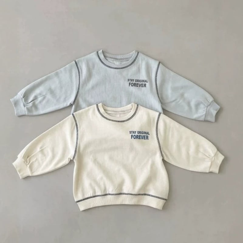 26fff97f784d91149e543ecb68059f09.jpg 【80-120cm】トレーナー キッズ プリント 長袖 カジュアル - 画像 (1)
