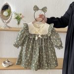 【66-140cm】ロンパースorワンピース 女の子 姉妹服 小花柄 - 画像 (19)