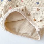 【73-110cm】セットアップ ベビー ワッフル ハート - 画像 (18)