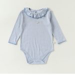 【66-90cm】ロンパース ベビー服 おしゃれ 蝶結び フリル - 画像 (5)