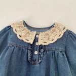 【66-90cm】ロンパース ベビー デニム プリンセス - 画像 (13)