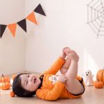 【66-90cm】ロンパース&帽子 HAPPY HALLOWEEN - 画像 (6)