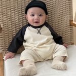 【66-90cm】カバーオール ベビー 配色 3色選べる - 画像 (17)