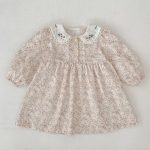 【66-130cm】ロンパースorワンピース 女の字 姉妹服 フラワー - 画像 (11)