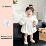 【66-90cm】ロンパース ベビー リボン付き スウィート - 画像 (6)