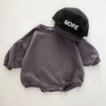 【66-90cm】ロンパース ベビー パステルカラー シンプル - 画像 (4)