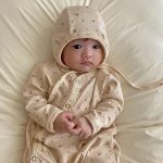 【66-90cm】ロンパース ベビー 韓国風 ナチュラル 小花 - 画像 (10)
