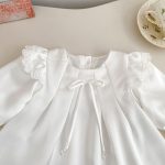 【73-120cm】ワンピース 女の子 リボン付き フリル - 画像 (9)