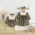 【66-130cm】ロンパースorワンピース 女の子 姉妹服 チューリップ - 画像 (4)
