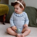 【66-90cm】ロンパース ベビー服 おしゃれ 蝶結び フリル - 画像 (7)