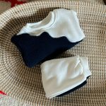 【66-90cm】セットアップ ベビー 配色 トレンド - 画像 (8)