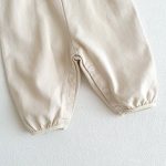 【66-100cm】サロペット ベビー ポケット付き 無地 - 画像 (18)