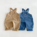 【80-130cm】シャツorサロペット 男の子 ワンプリント デニム - 画像 (12)
