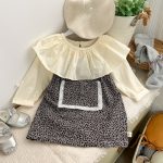 【73-100cm】シャツorワンピース ベビー 可愛い ヒョウ柄 - 画像 (5)