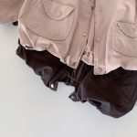 【80-130cm】 アウター 男の子 ジャケット ブルゾン スタジャン風 - 画像 (10)