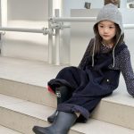【80-130cm】ワイドサロペット 女の子 ワークテイスト 無地 - 画像 (18)