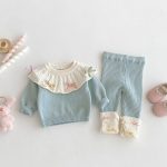 【66-100cm】セットアップ ベビー ニット 可愛い - 画像 (6)
