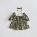 【66-130cm】ロンパースorワンピース 女の子 姉妹服 チューリップ - 画像 (8)