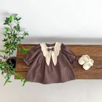 【73-100cm】ワンピース ベビー レトロ プリンセス - 画像 (19)